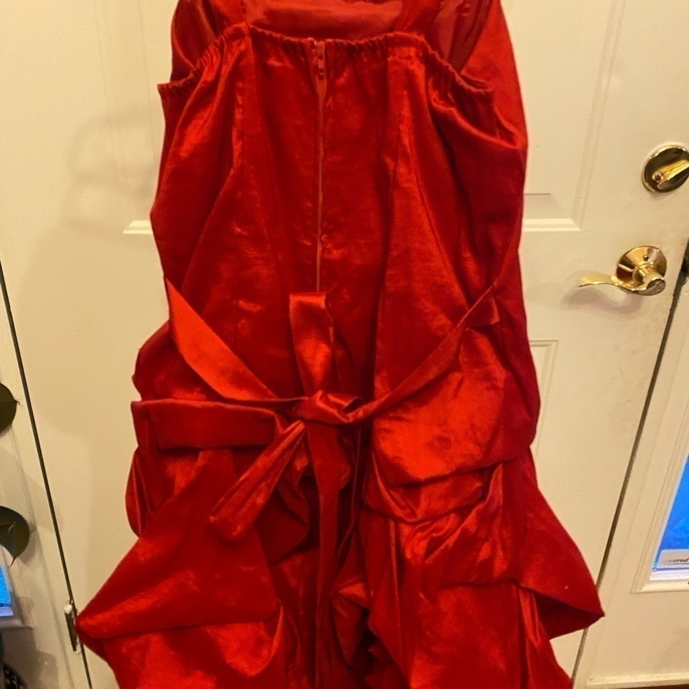RED 2 piece CUPCAKE CHILDS DRESS - Picture 6 of 8